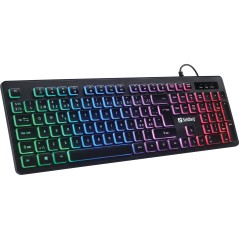 "Sandberg Gamer Keyboard Stealth NORDIC - High-Performance Gaming Keyboard 640-32"